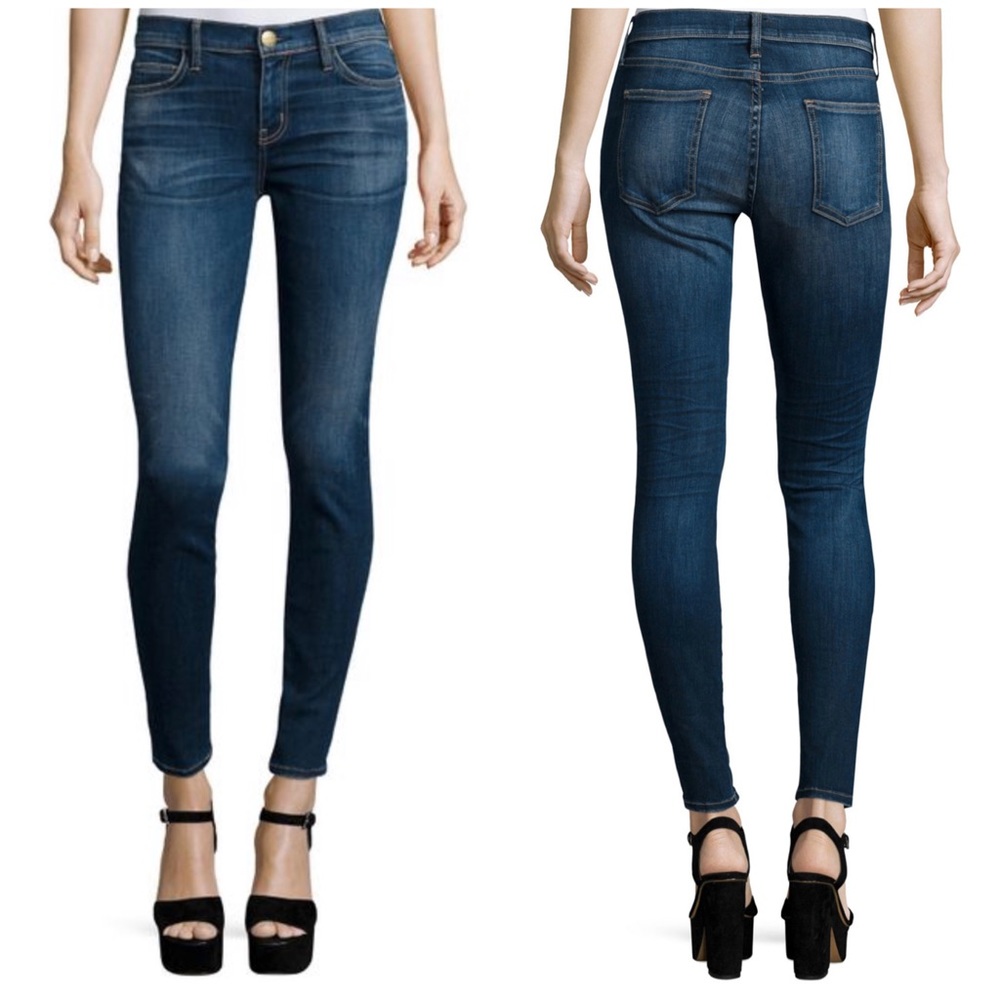 Anthro Current/Elliott ❤️The Ankle Skinny Jean in Loved❤️